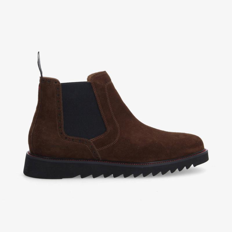RIPPLE CHELSEA M - SUEDE - MARRON